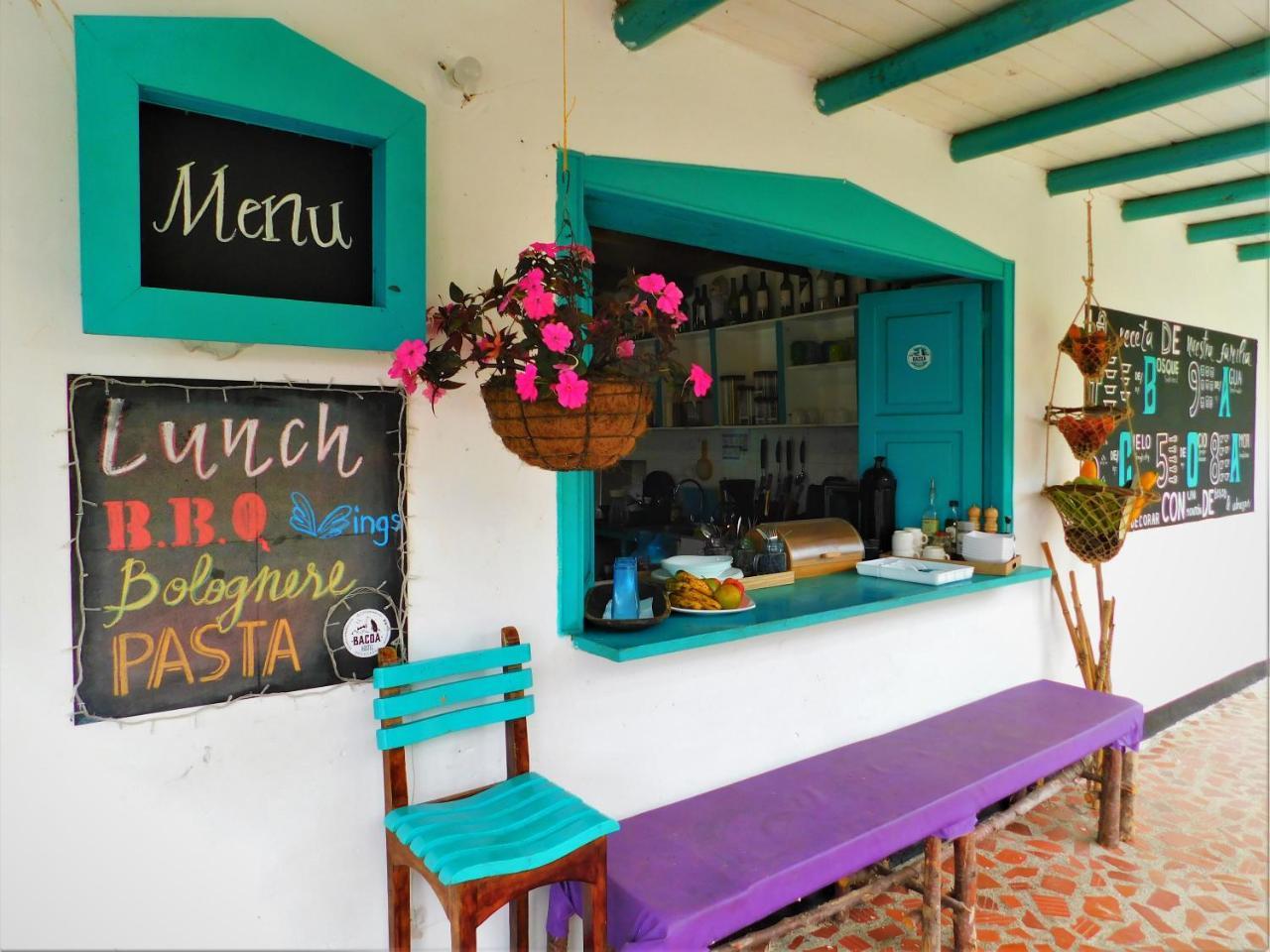 Bacoa Hostel Guatapé Eksteriør billede