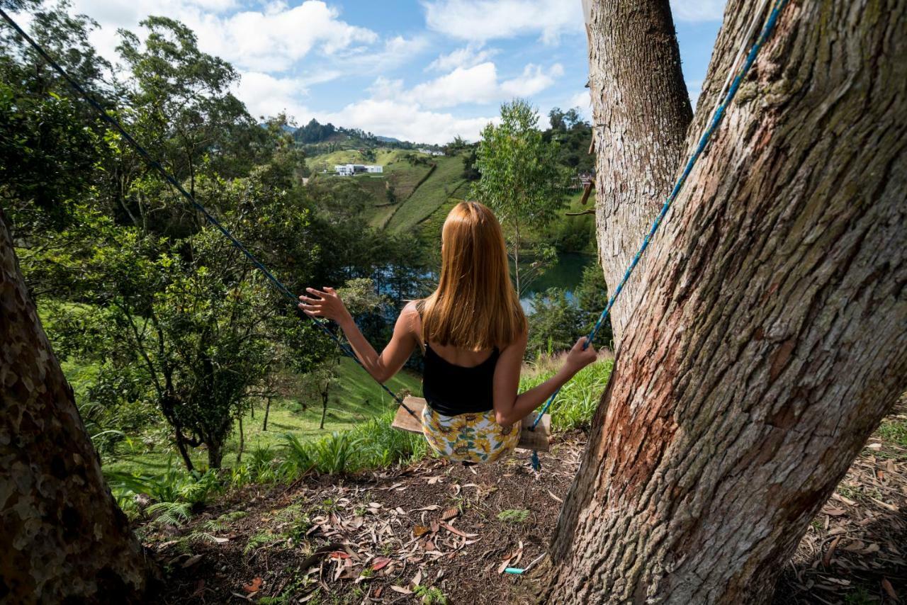 Bacoa Hostel Guatapé Eksteriør billede